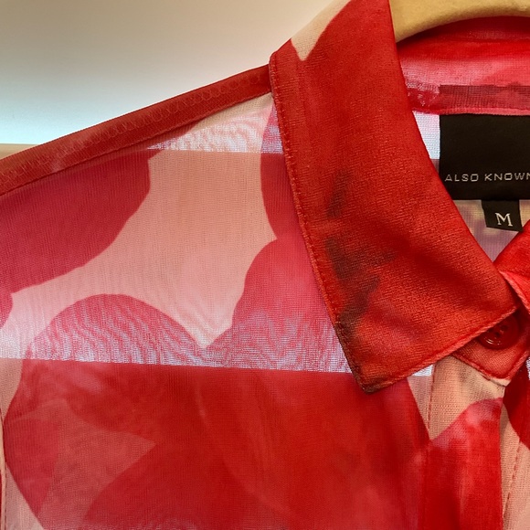 ALSO KNOW AS dress and sheer shirt jacket - Picture 14 of 16